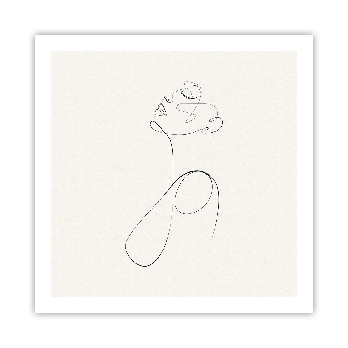 Plakát - Zamotaná ve snech - 60x60 cm