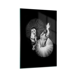 Obraz na skle - Jin a jang – dokonalá rovnováha - 70x100 cm