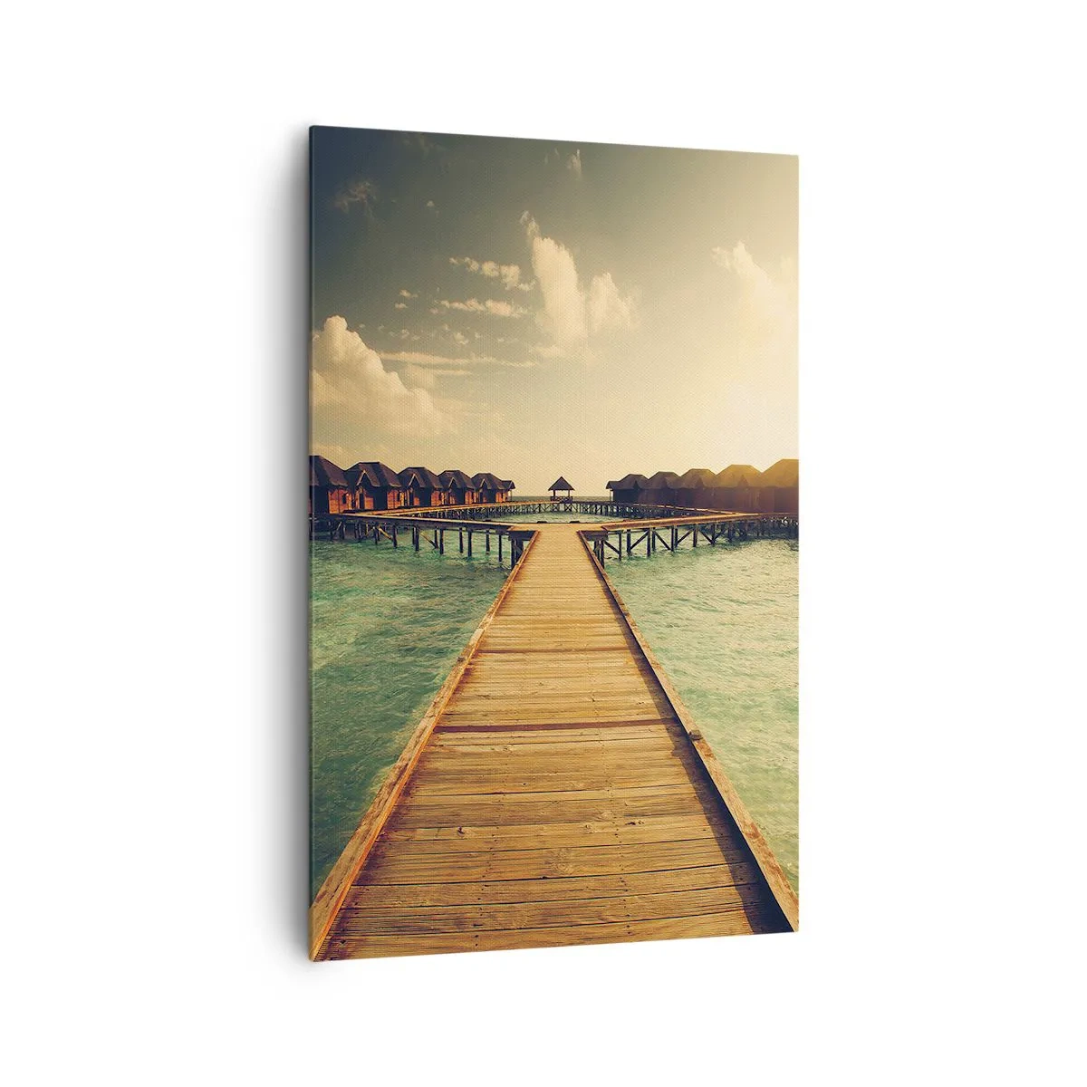 Obraz na plátně - Vřelé pozvání - 80x120 cm