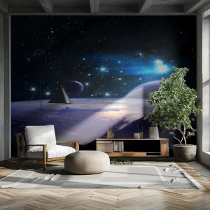 Fototapeta Premium Sand - Stále sami? - Kosmos, Planeta Země, Vesmír - 450x315 cm