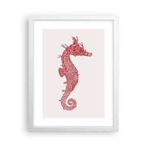 Plakát v bílém rámu - Dokonalá bytost - 30x40 cm