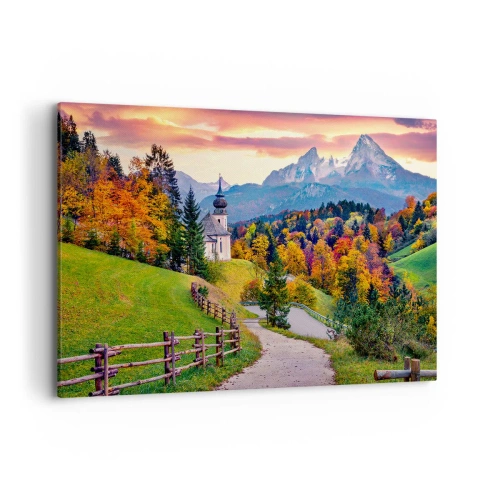 Obraz na plátně - Naprosto ideální krajina - 100x70 cm