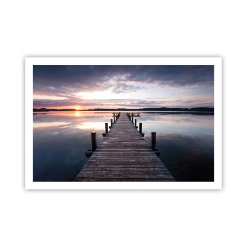 Plakát - Tichá hranice mezi dnem a nocí - 91x61 cm