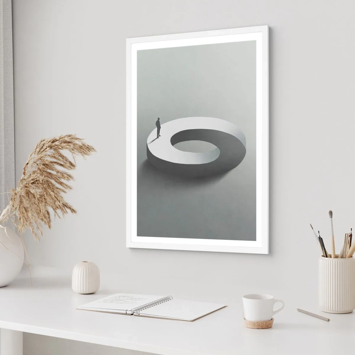 Plakát v bílém rámu - To pochopíš - 70x100 cm