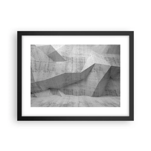 Plakát v černém rámu - Skutečná výzva - 40x30 cm