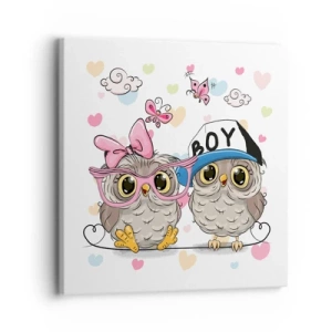 Obraz na plátně - Milujme se! - 30x30 cm
