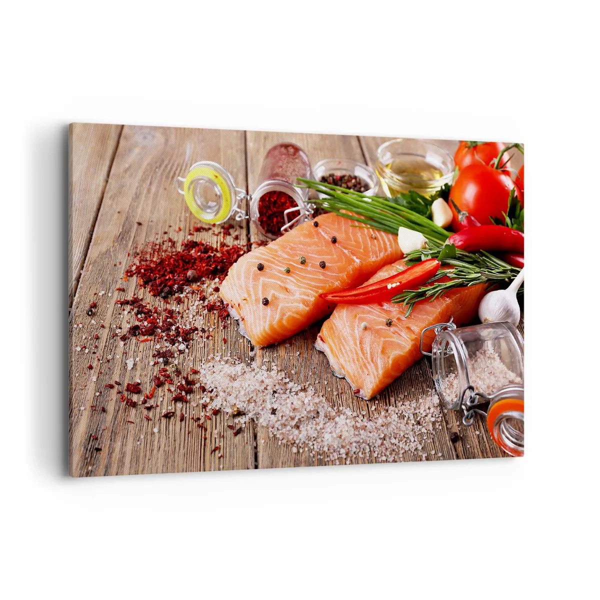 Obraz na plátně - Norské dobrodružství v kuchyni - 120x80 cm