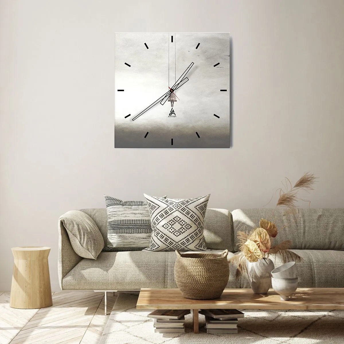 Nástěnné hodiny - Dítě v nás - 30x30 cm
