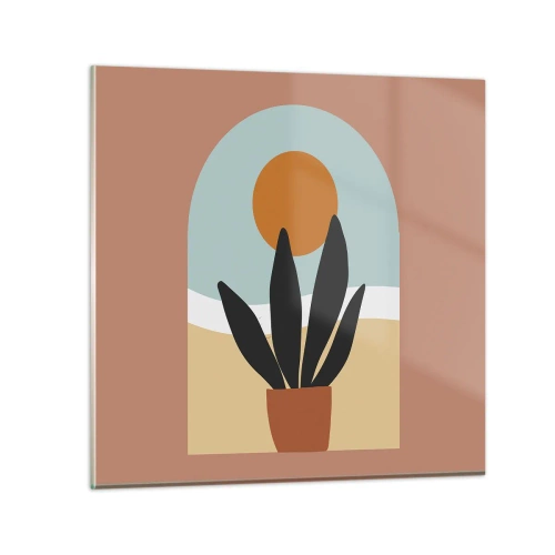 Obraz na skle - Malé radosti - 40x40 cm