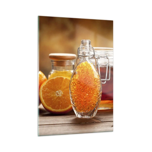 Obraz na skle - Sluneční chutě a aromata - 50x70 cm