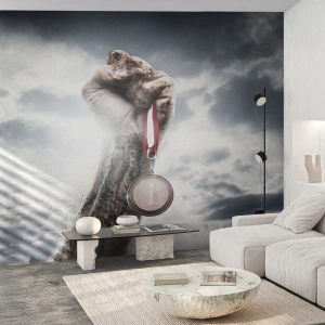 Fototapeta Standard Eco - Per aspera ad astra - Sport, Sportovní medaile, 3D - 350x256 cm