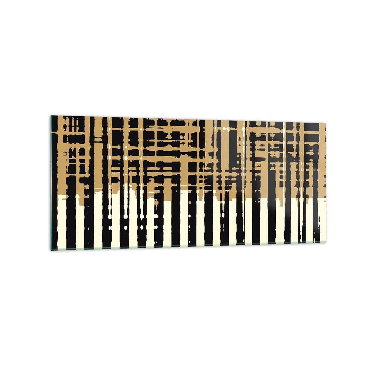 Obraz na skle - Architektonická abstrakce - 120x50 cm