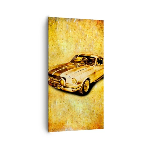 Obraz na plátně - Šílená 70. léta - 65x120 cm