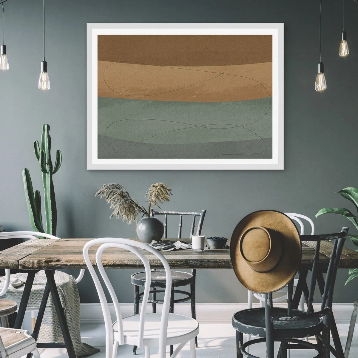 Plakát v bílém rámu - Horizontální kompozice - 70x50 cm