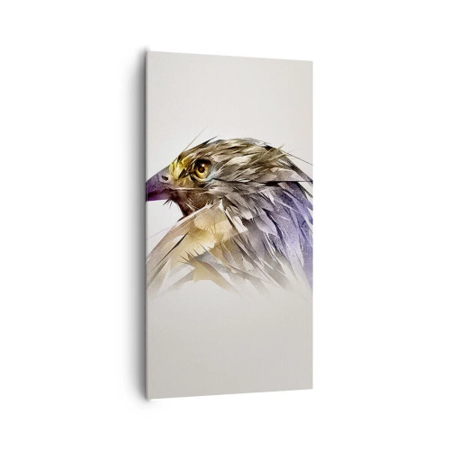 Obraz na plátně - Portrét bojovníka - 65x120 cm