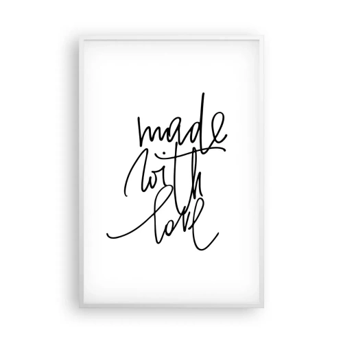 Plakát v bílém rámu - Nejlepší značka - 61x91 cm