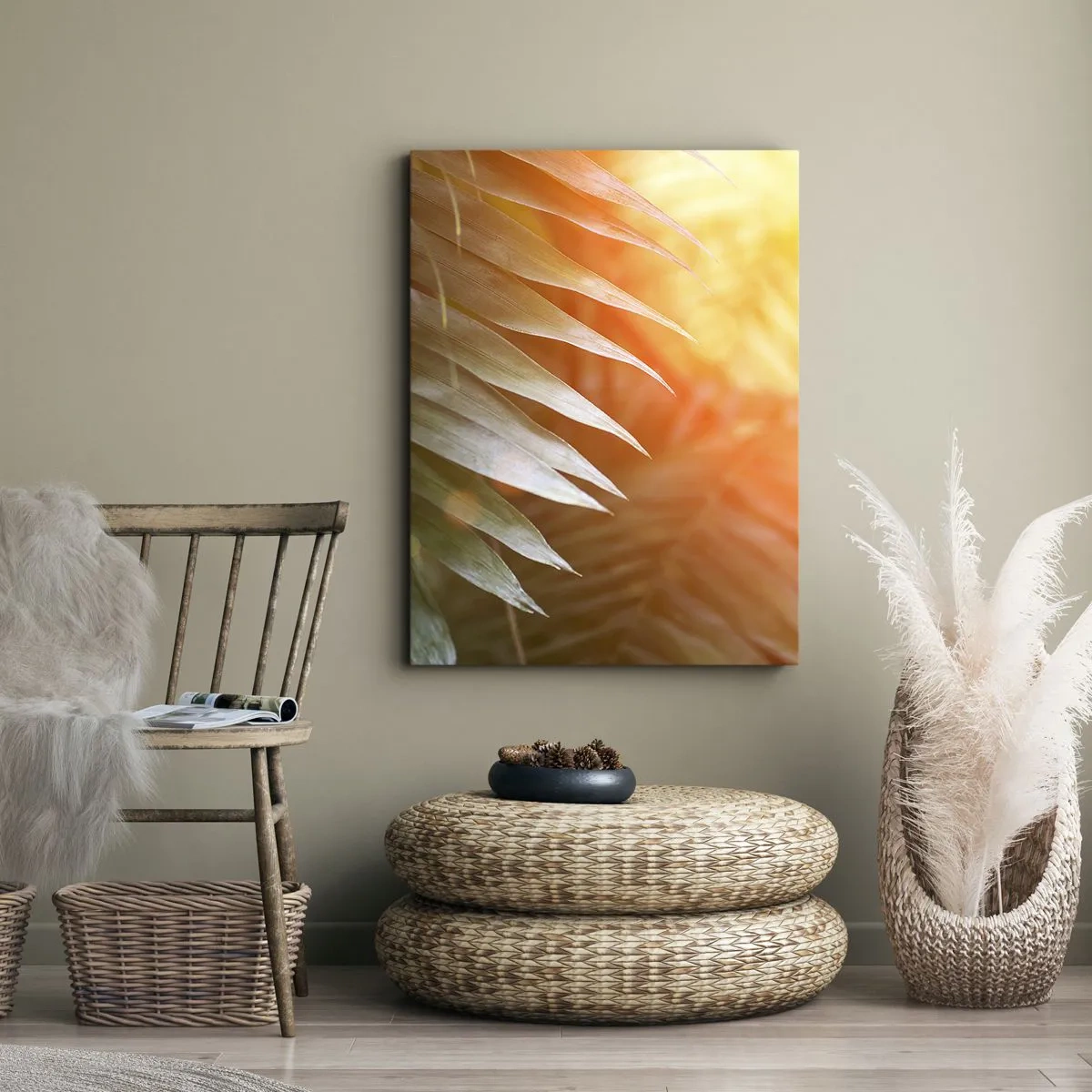 Obraz na plátně - Ráno v džungli - 50x70 cm