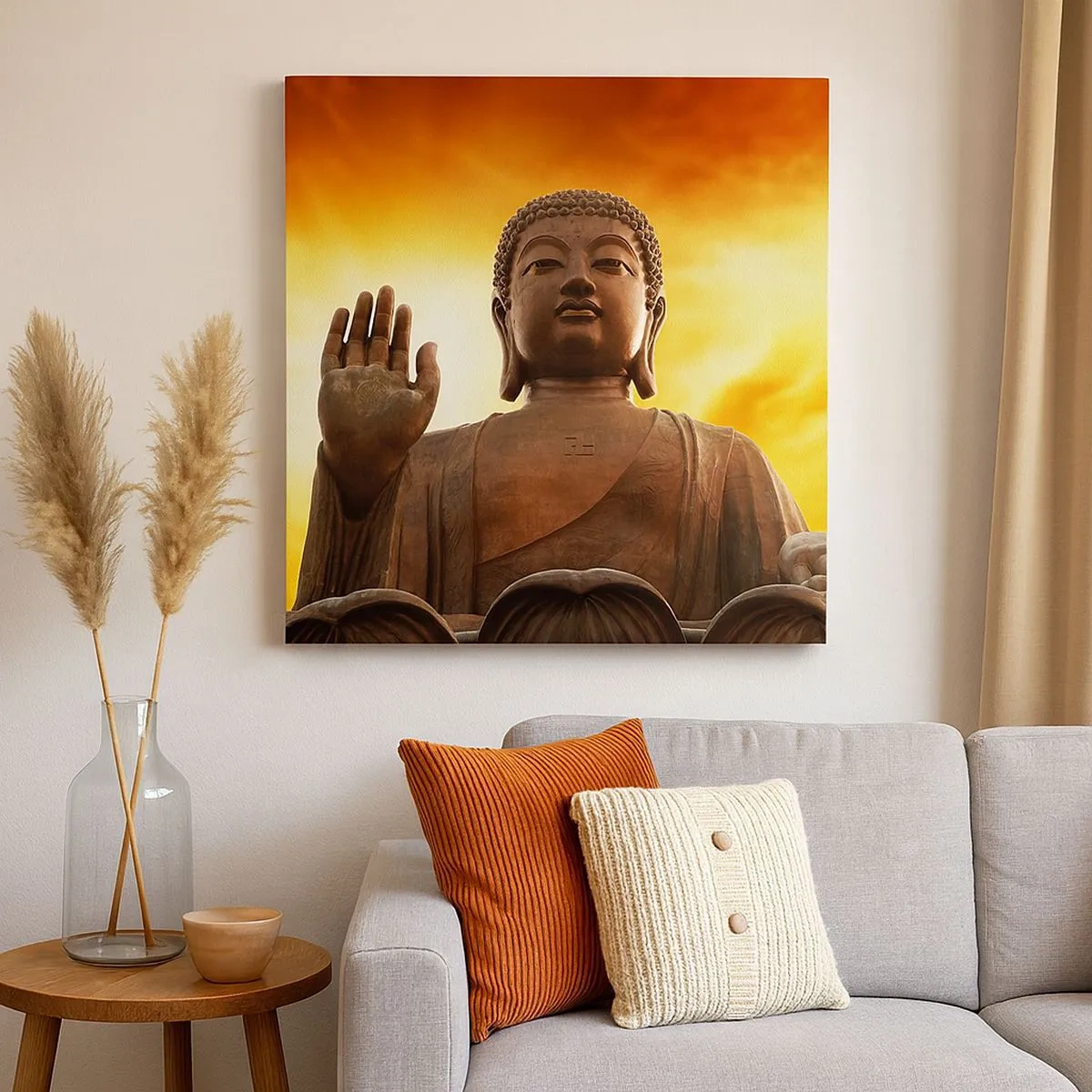 Obraz na plátně - Světový mír - 30x30 cm