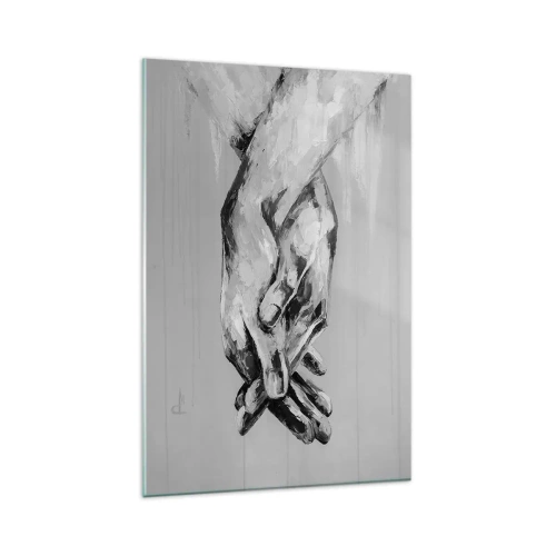 Obraz na skle - Začátek… - 80x120 cm