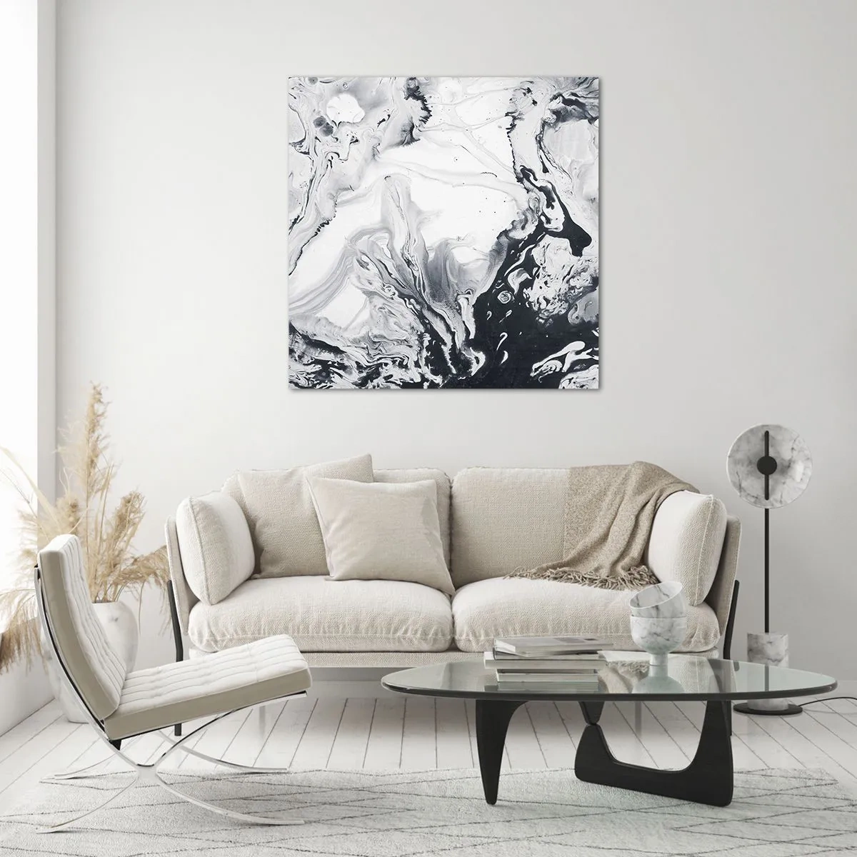 Obraz na skle - Zemské nitro - 60x60 cm