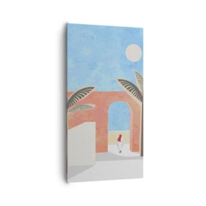 Obraz na plátně - Arabský den - 65x120 cm