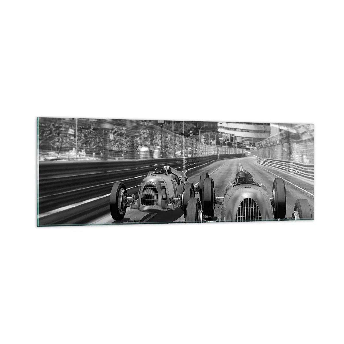 Obraz na skle - Kdysi dávno v Monte Carlu - 90x30 cm