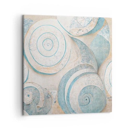 Obraz na plátně - Co skrývá mušle? - 60x60 cm