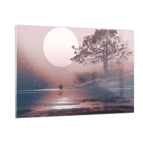 Obraz na skle - Noční zázraky - 120x80 cm