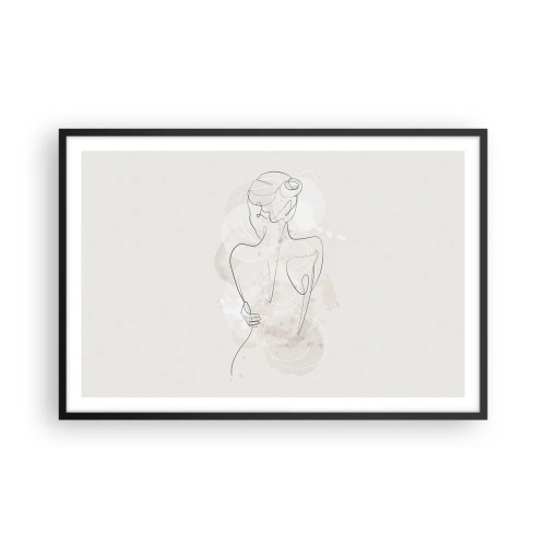 Plakát v černém rámu - Jako citlivý nástroj - 91x61 cm