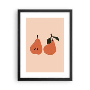 Plakát v černém rámu - Čirá sladkost - 30x40 cm