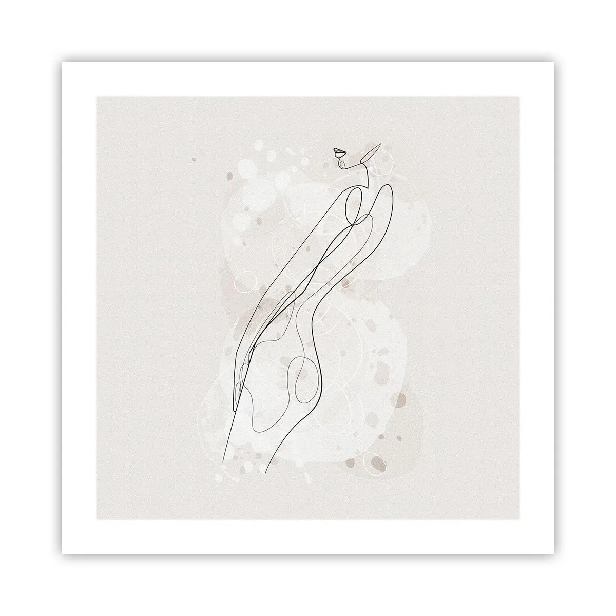 Plakát - Zabloudit pohledem - 50x50 cm