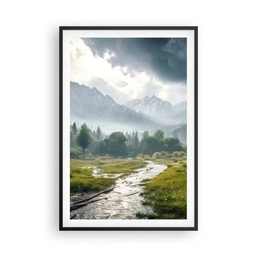 Plakát v černém rámu - Tam a zpět - 61x91 cm