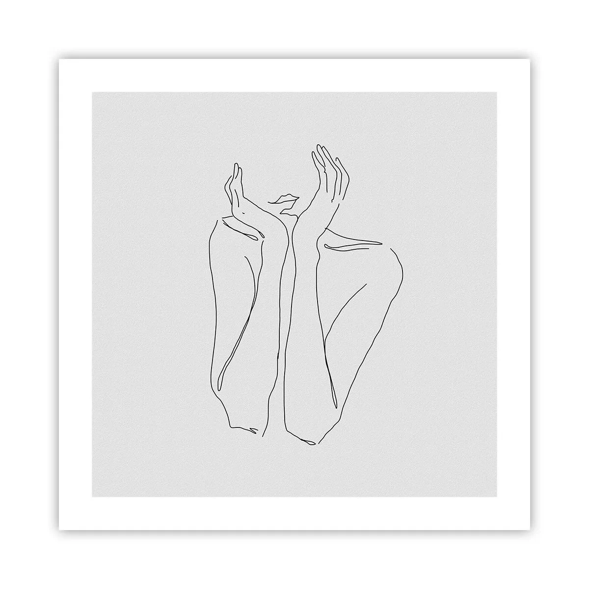 Plakát - O čem sní dívky - 50x50 cm