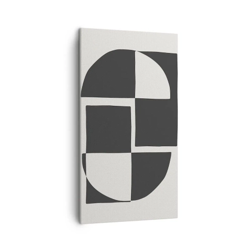 Obraz na plátně - Antitéza – syntéza - 45x80 cm