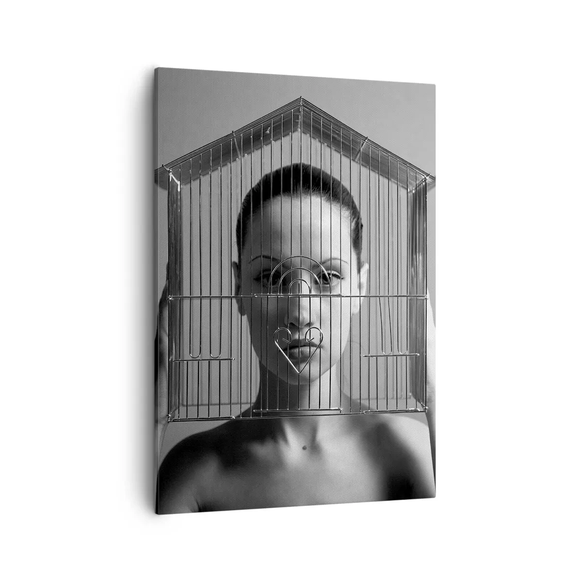 Obraz na plátně - Tak trochu surrealistický portrét - 50x70 cm