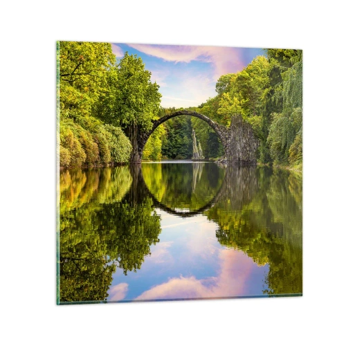 Obraz na skle - Na rozhraní dvou světů - 40x40 cm