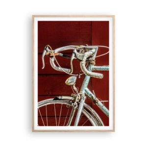 Plakát v rámu světlý dub - Stvořený pro vítězství - 70x100 cm