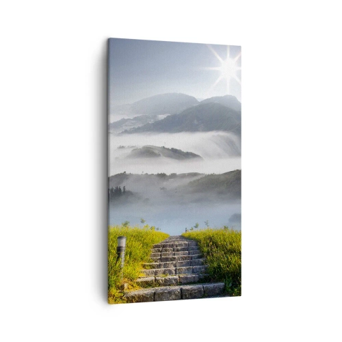 Obraz na plátně - Stále vzhůru do oblak - 45x80 cm