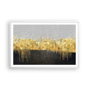 Plakát v bílém rámu - Dovnitř a vzhůru - 91x61 cm