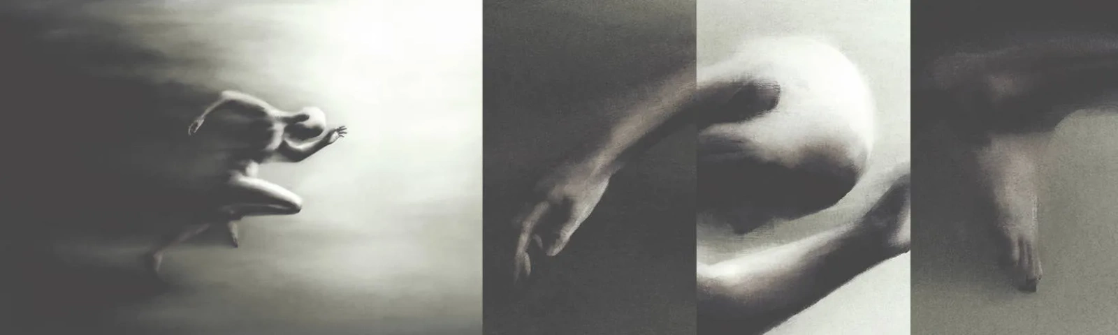 Fototapeta Vzorek Standard Eco - Nezastavitelný - Sport, Běh, Tma - 100x30 cm