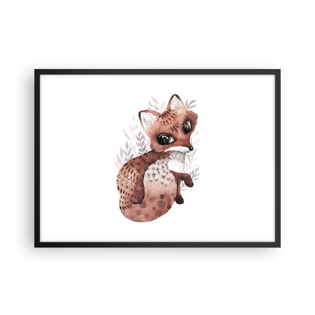 Plakát v černém rámu - Prostě se zamilovat - 70x50 cm