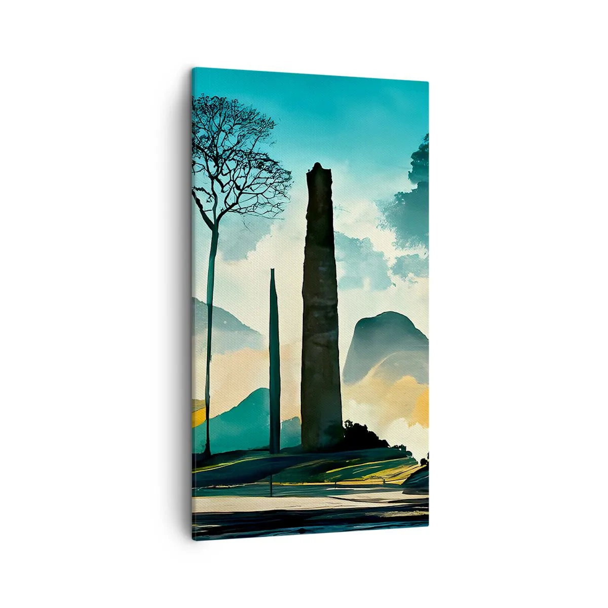 Obraz na plátně - Výš a výš - 45x80 cm