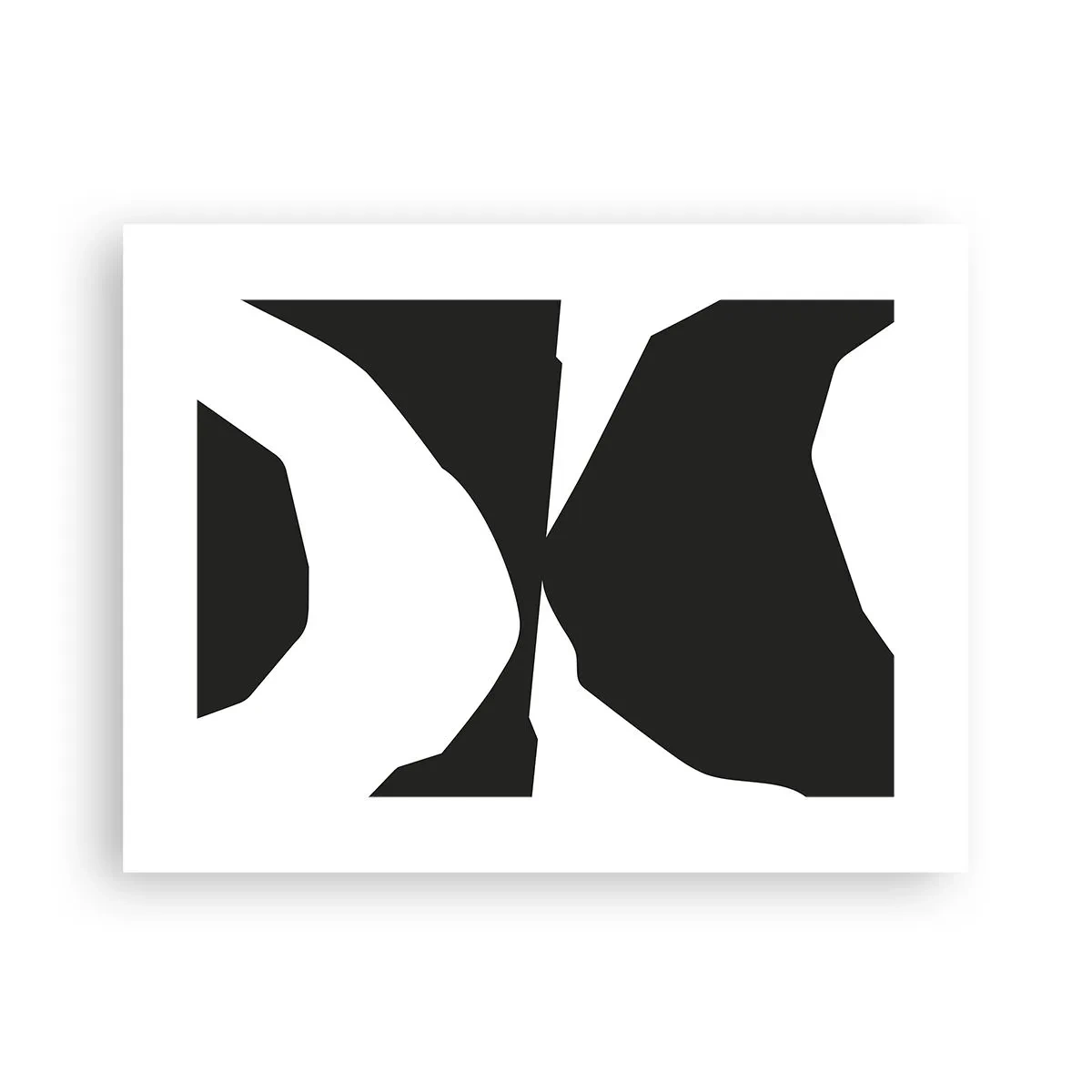 Plakát - Positive-negative - 40x30 cm