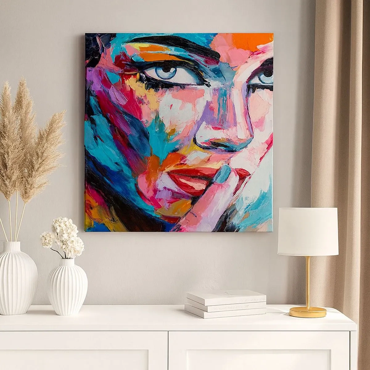 Obraz na plátně - Naše první tajemství - 30x30 cm