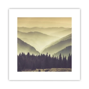 Plakát - Za sedmero horami… - 30x30 cm