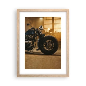 Plakát v rámu světlý dub - Mohu všechno - 30x40 cm