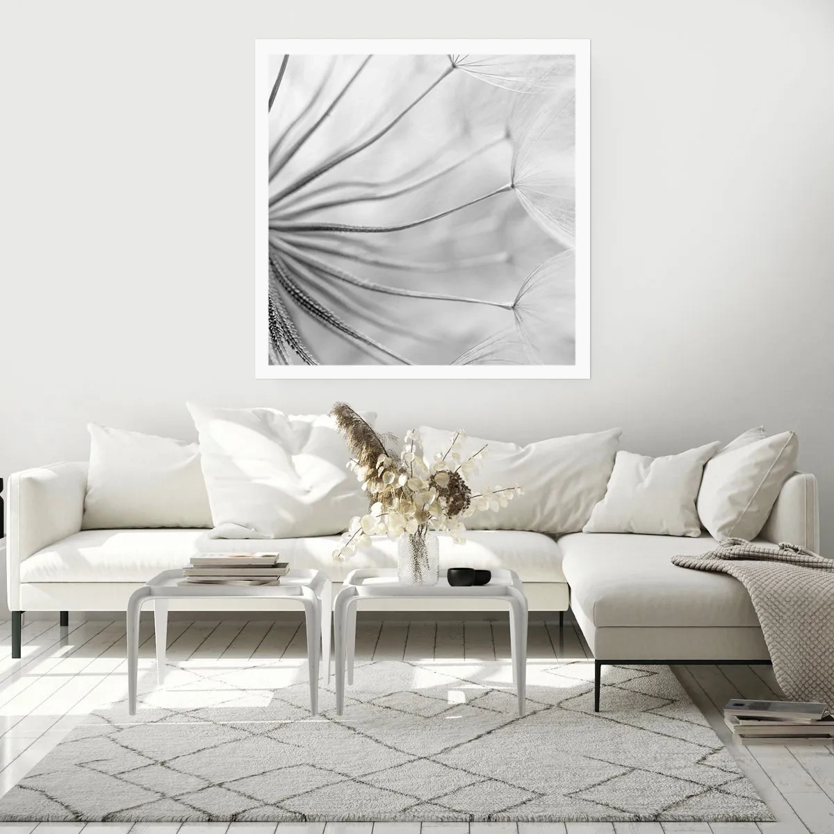 Plakát - Pampelišky - 30x30 cm