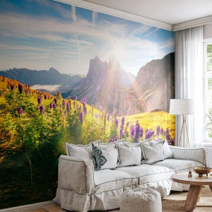 Fototapeta Premium Sand - Tajemný život bylin - Krajina, hory, Horské stezky - 100x70 cm