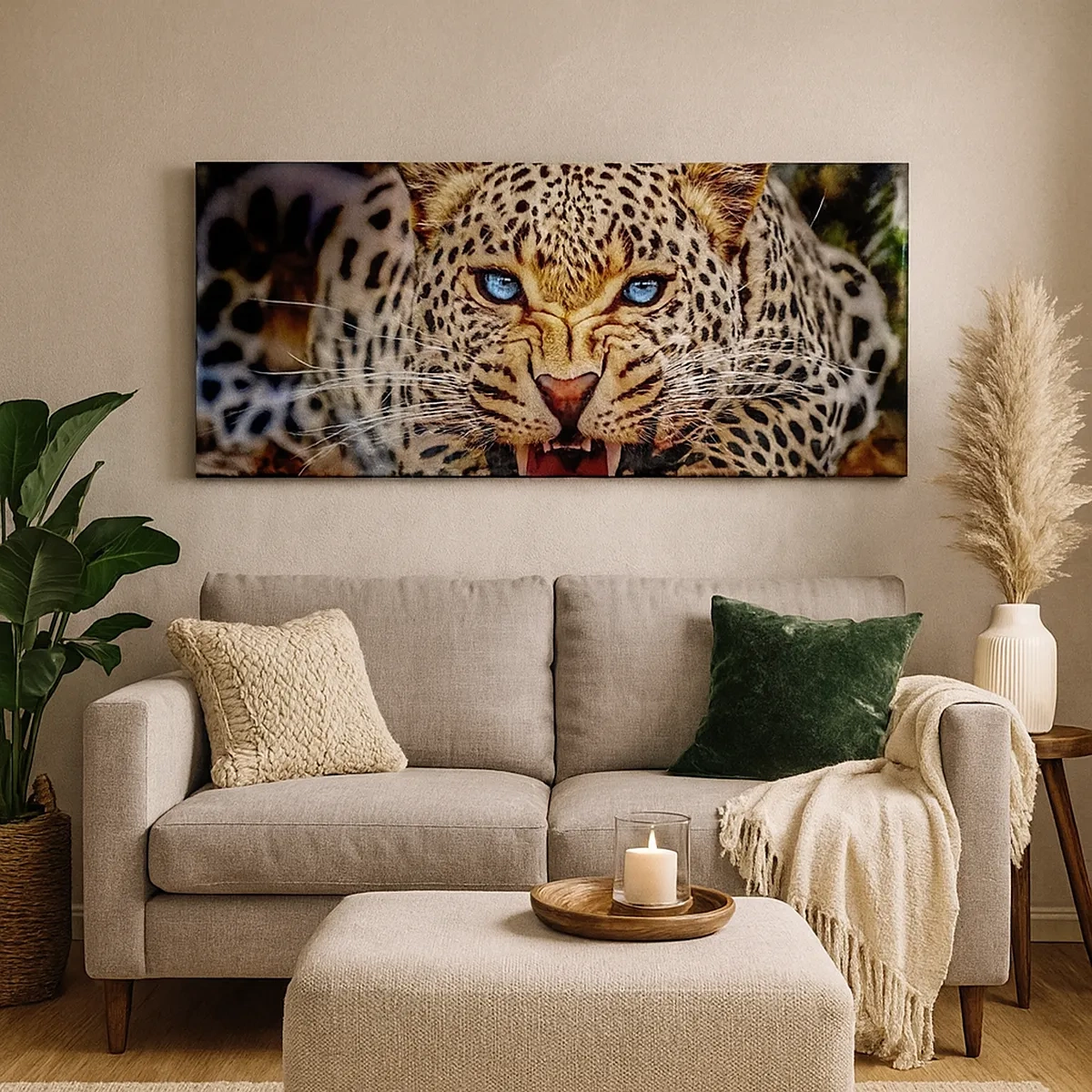 Obraz na plátně - Vztek kráse neškodí - 30x30 cm