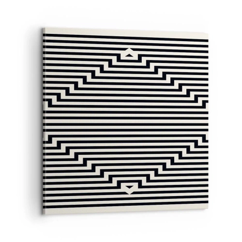 Obraz na plátně - Geometrická iluze - 60x60 cm
